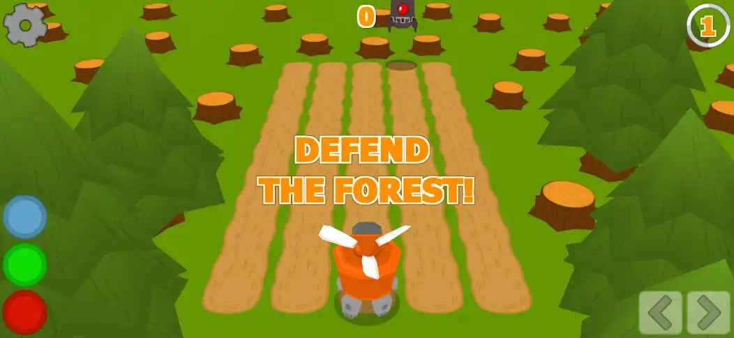 Play Forest Defense Shooter as an online game Forest Defense Shooter with UptoPlay