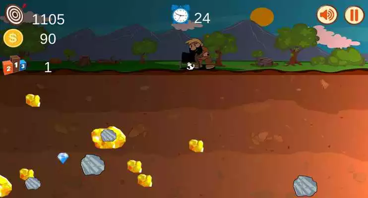 Play Forest gold miner