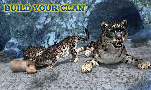 Play Forest Snow Leopard Sim as an online game Forest Snow Leopard Sim with UptoPlay