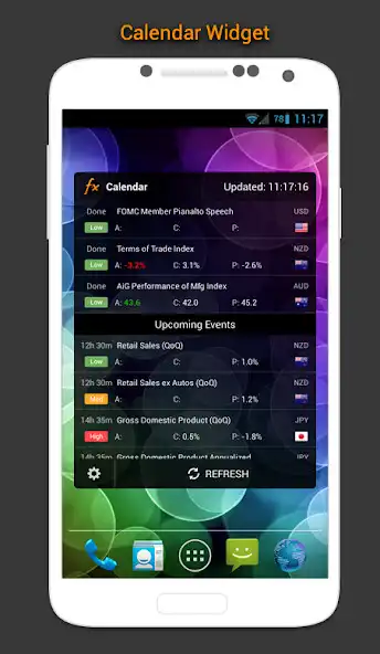 Play Forex Calendar, Market  News as an online game Forex Calendar, Market  News with UptoPlay