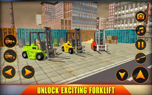 Play Forklift Operator Driving Simulator 2019  and enjoy Forklift Operator Driving Simulator 2019 with UptoPlay