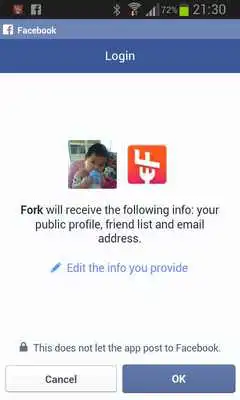 Play Fork : Share Whatever Content