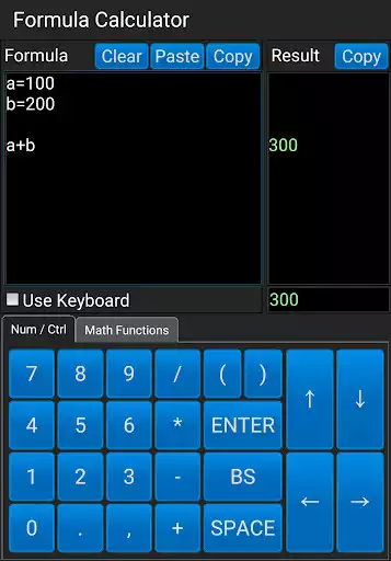 Play Formula Calculator as an online game Formula Calculator with UptoPlay