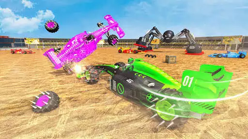 Play Formula Car Demolition Derby: Crash Stunts 2021  and enjoy Formula Car Demolition Derby: Crash Stunts 2021 with UptoPlay