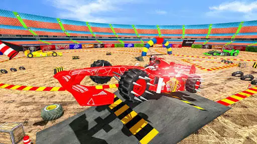 Play Formula Car Demolition Derby: Crash Stunts 2021 as an online game Formula Car Demolition Derby: Crash Stunts 2021 with UptoPlay