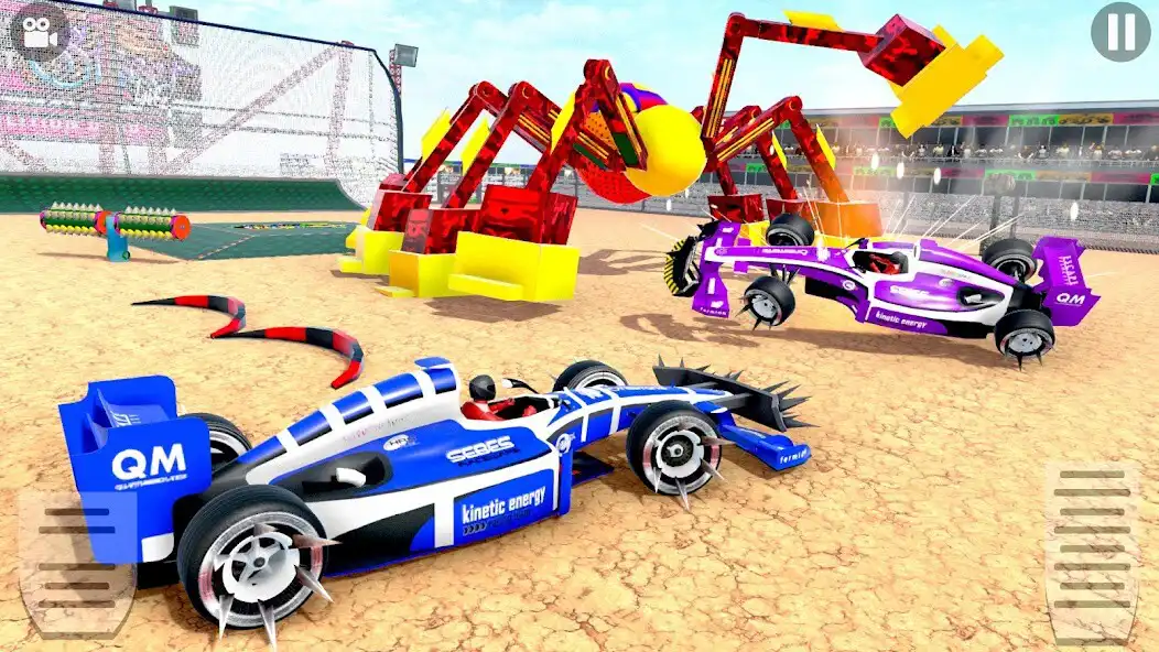 Play Formula Car Derby 3D Simulator as an online game Formula Car Derby 3D Simulator with UptoPlay