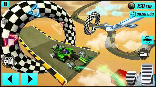 Play Formula Car Sky Tracks GT Racing Stunts- Car Games as an online game Formula Car Sky Tracks GT Racing Stunts- Car Games with UptoPlay