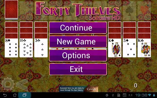 Play Forty Thieves Solitaire HD