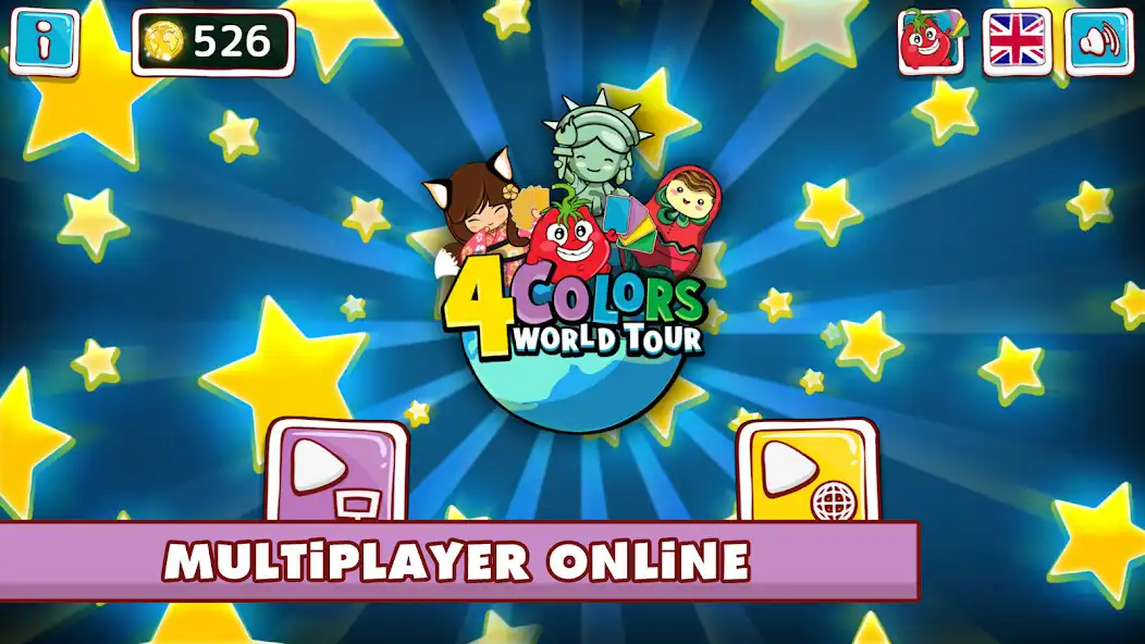 Play Four Colors World Tour  and enjoy Four Colors World Tour with UptoPlay