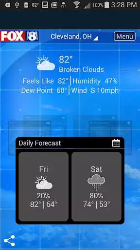 Play FOX8 Cleveland Weather  and enjoy FOX8 Cleveland Weather with UptoPlay