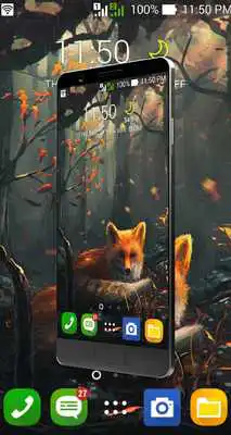 Play Fox Wallpaper