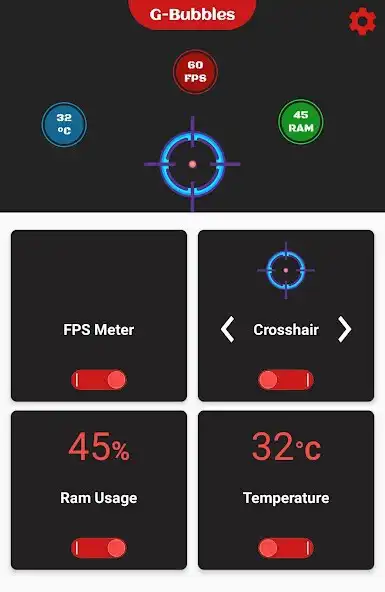 Play FPS Meter  Crosshair Bubbles as an online game FPS Meter  Crosshair Bubbles with UptoPlay