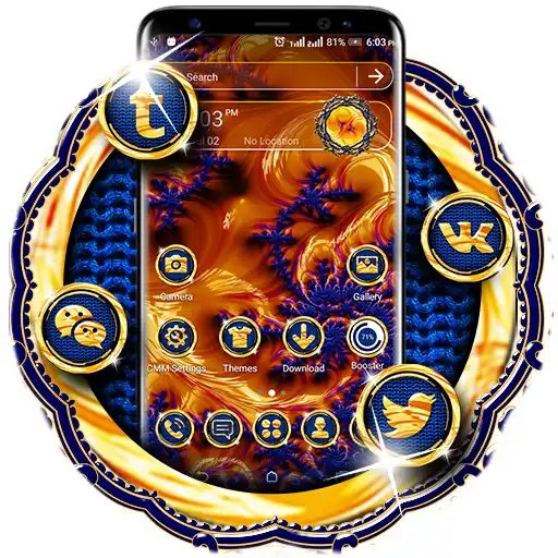 Play Fractal Art Launcher Theme APK