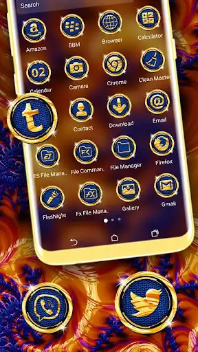 Play Fractal Art Launcher Theme  and enjoy Fractal Art Launcher Theme with UptoPlay