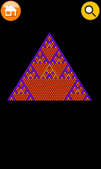 Play Fractals Pascal Triangle as an online game Fractals Pascal Triangle with UptoPlay