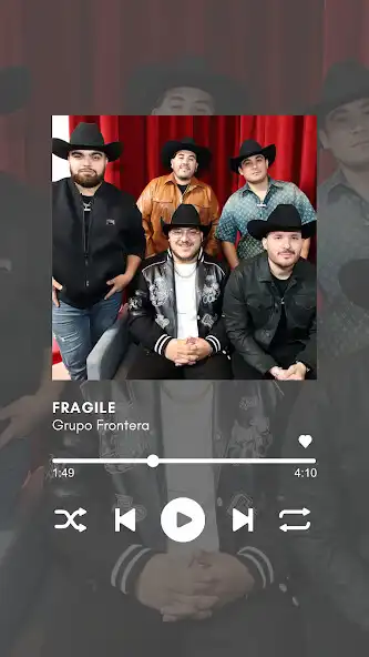 Play Fragile Grupo Frontera MP3  and enjoy Fragile Grupo Frontera MP3 with UptoPlay