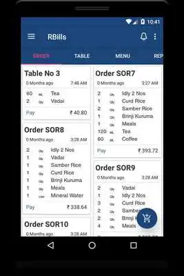 Play Free Billing  KOT For Restaurant App