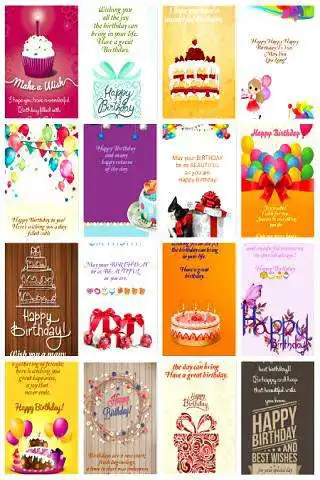 Play Free birthday Cards as an online game Free birthday Cards with UptoPlay