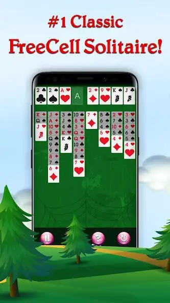 Play FreeCell - Classic Solitaire  and enjoy FreeCell - Classic Solitaire with UptoPlay