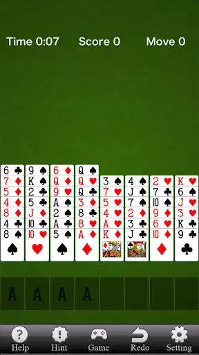 Play Freecell as an online game Freecell with UptoPlay