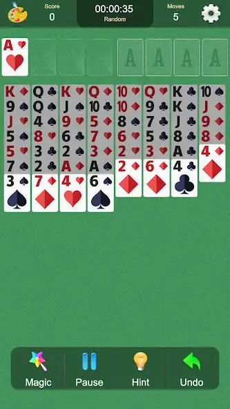 Play Freecell Solitaire Offline  and enjoy Freecell Solitaire Offline with UptoPlay