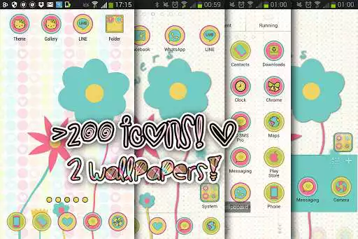 Play Free Colorful Flowers Theme