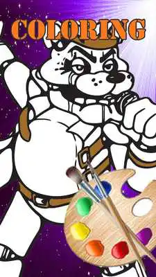 Play free coloring game for five nights fans