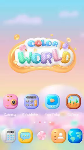 Play (Free)Color World GO Launcher Theme as an online game (Free)Color World GO Launcher Theme with UptoPlay