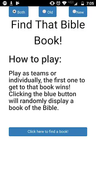 Play Free Find That Bible Book as an online game Free Find That Bible Book with UptoPlay