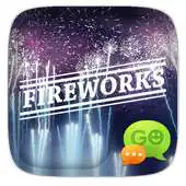 Free play online (FREE) GO SMS FIREWORKS THEME APK