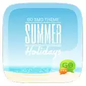 Free play online (FREE) GO SMS SUMMER THEME APK