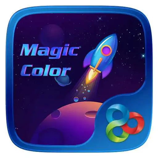 Play (FREE) Magic Ccolor GO Launcher Theme APK