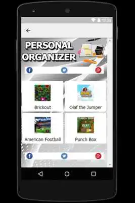 Play Free Personal Organizer