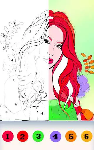 Play Free Pixel Art Coloring book: Color by Number Apps  and enjoy Free Pixel Art Coloring book: Color by Number Apps with UptoPlay