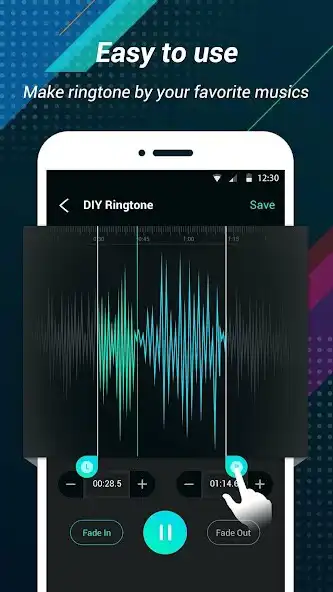 Play Free Ringtone Maker-Easy Mp3 Cutter as an online game Free Ringtone Maker-Easy Mp3 Cutter with UptoPlay