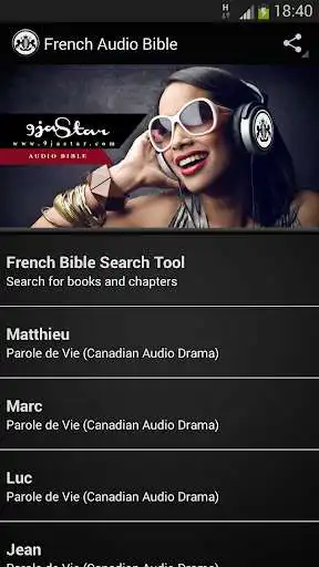 Play French Audio Bible  and enjoy French Audio Bible with UptoPlay