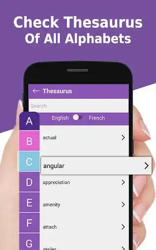 Play French to English Dictionary - French language app