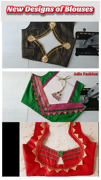 Play Fresh Stitching Blouse Designs as an online game Fresh Stitching Blouse Designs with UptoPlay