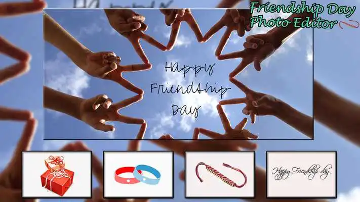 Play Friendship Day Photo Editor