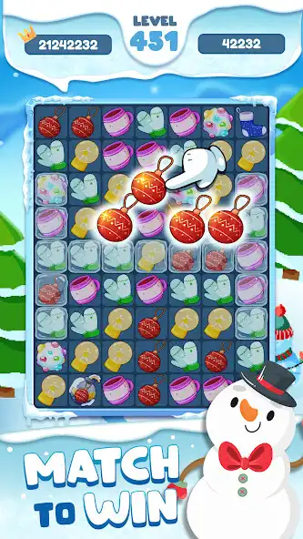 Play Frosty Pop: Match-3 puzzle as an online game Frosty Pop: Match-3 puzzle with UptoPlay