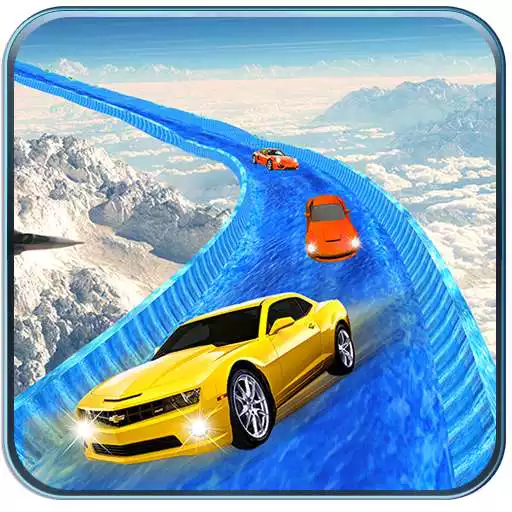 Free play online Frozen Water Slide Surfer Car  APK