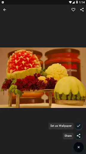 Play Fruit and Vegetable Carving.