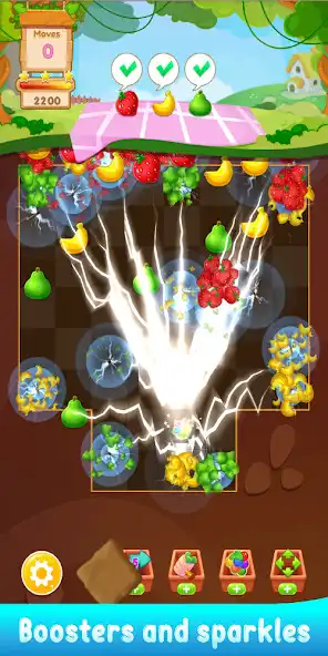 Play Fruit Blast Rainbow as an online game Fruit Blast Rainbow with UptoPlay