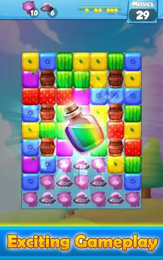 Play Fruit Block Blast - Cube Puzzle Legend as an online game Fruit Block Blast - Cube Puzzle Legend with UptoPlay