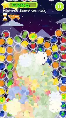 Play Fruit Bubble Burst