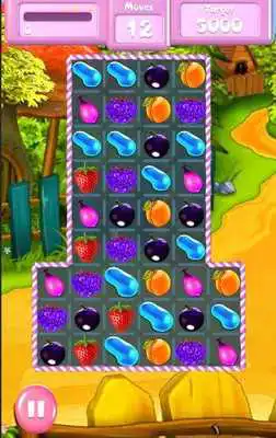 Play Fruit Crush : Match 3 Blue Berry Blaster