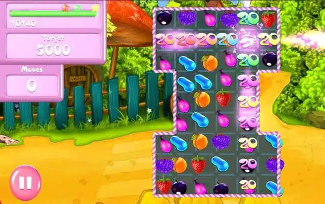 Play Fruit Crush : Match 3 Blue Berry Blaster