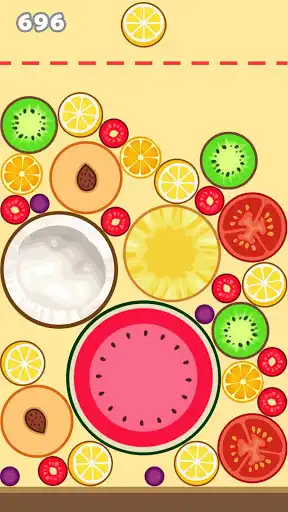 Play Fruit Merge Mania - Watermelon Merging Game 2021  and enjoy Fruit Merge Mania - Watermelon Merging Game 2021 with UptoPlay