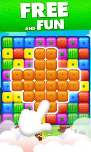 Play Fruit Pop Block as an online game Fruit Pop Block with UptoPlay