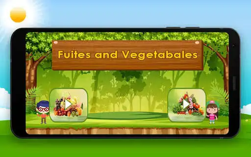 Play Fruits and vegetables for kids - learn fast & free as an online game Fruits and vegetables for kids - learn fast & free with UptoPlay